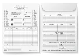 Driver's Report Envelope