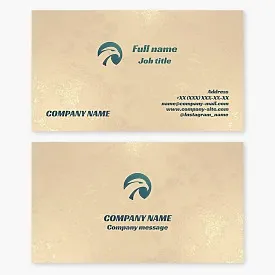 Business card template. Abstract. Bird of prey. Eagle, falcon, hawk. Security agency.
