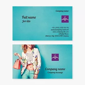 Fashion Apparel Business Card