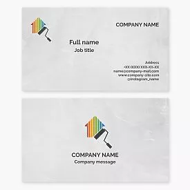 House Painter Business Card Template