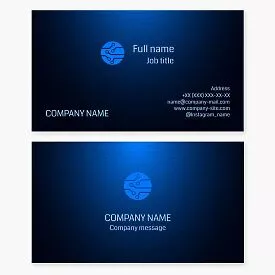 Business card template. Electronic devices and gadgets. Electronic circuit board.