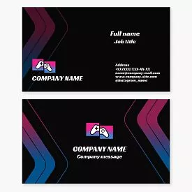 Gaming Business Card Template