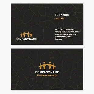 Business card template. Abstract. Bridge, networking, people, partners, team, community, family, support.