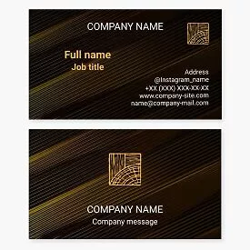 Wood Working | Carpentry Business Card Template