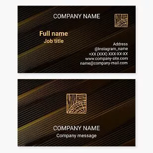 Wood Working | Carpentry Business Card Template