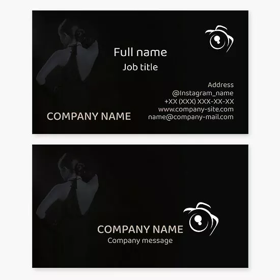 Photography Business Card Template