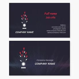 Business Card Template Guitar Strings, Music Store, Guitar Lessons