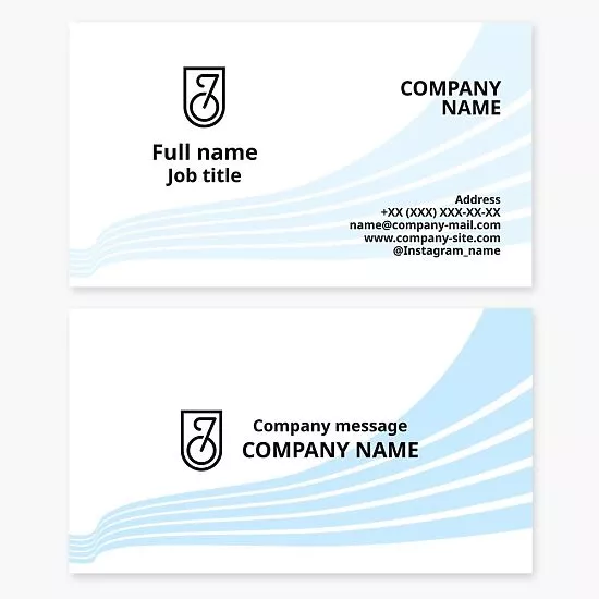 Bicycle Shop Business Card Template