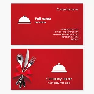 Restaurant Business Card