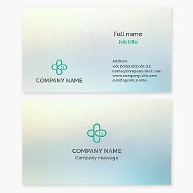 Medical Healthcare Business Card Template