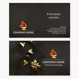 Blacksmith Business Card Template