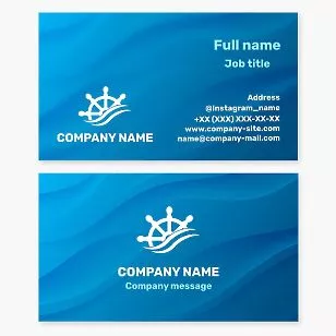 Helm Business Card Template