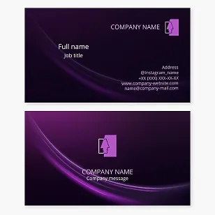 Psychology | Business card template
