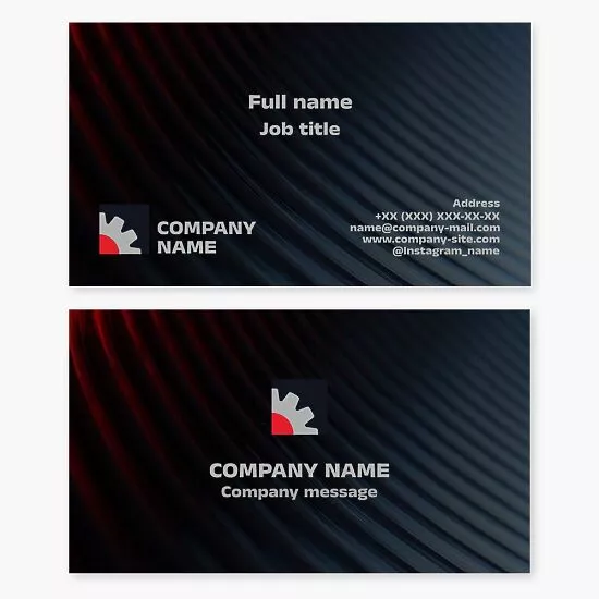 Engineering Business Card Template