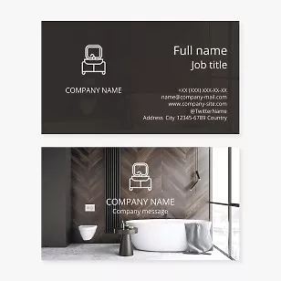 Bath and Kitchen Remodeling Business Card