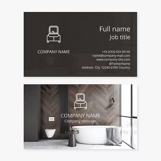 Bath and Kitchen Remodeling Business Card