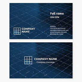 Business card template for a solar panel and renewable energy equipment installation company.