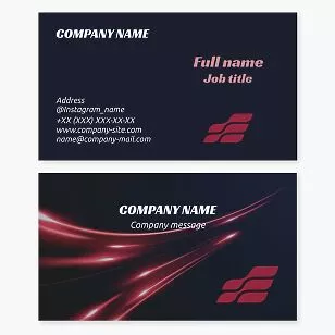 Generic Business Card Template