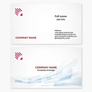 Business card template. Abstract. Creative agency. Publishing house.
