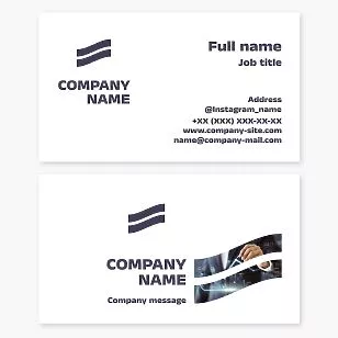 Stock Broker Business Card Template