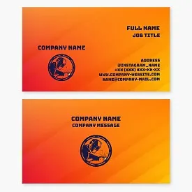 Welder Business Card Template 