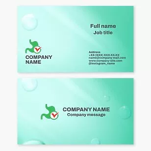 Gastroenterology Business Card Template