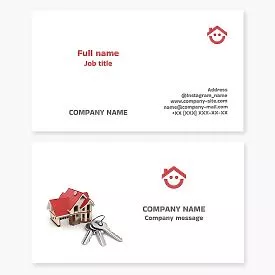 Realtor Real Estate Business Card Template