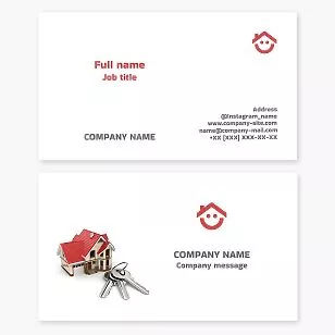 Realtor Real Estate Business Card Template