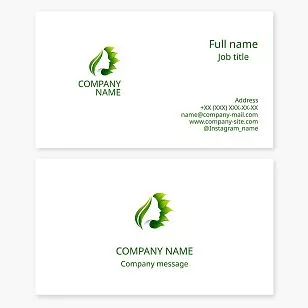 Spa Business Card Template