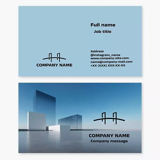 Engineer Business Card Template