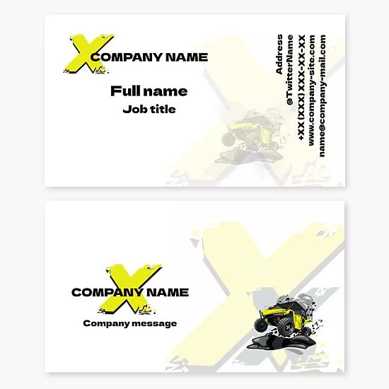 ATV Business Card Template