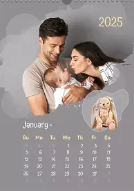 Plush Toys Free calendar templet 