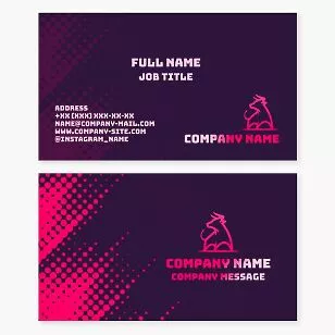 Bull Business Card Template