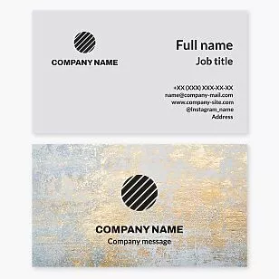 Generic Business Card Template