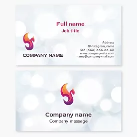 Phoenix Bird Business Card Template