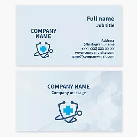 Medical Doctor Business Card Template