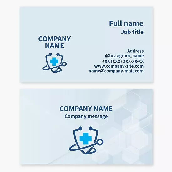 Medical Doctor Business Card Template