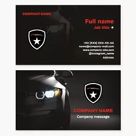 Automotive Business Card