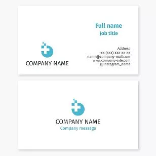 Medical Healthcare Wellness Business Card Template