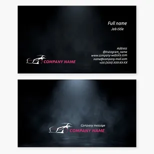 Automotive Business Card Template