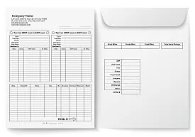 Travel Tracker Envelope