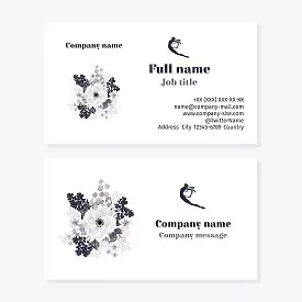 Flower Business Card