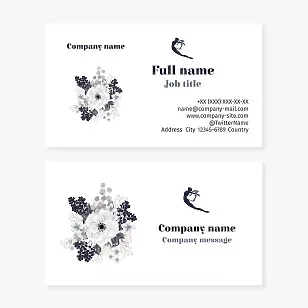 Flower Business Card