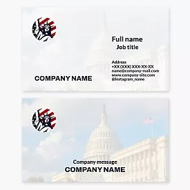 Statue of Liberty | Patriotic Business Card Template