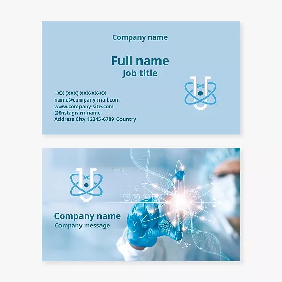 Lab business card