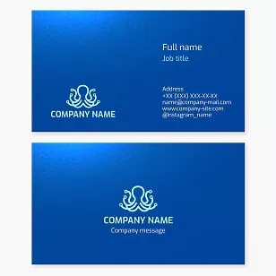 Octopus Technology Business Card Template