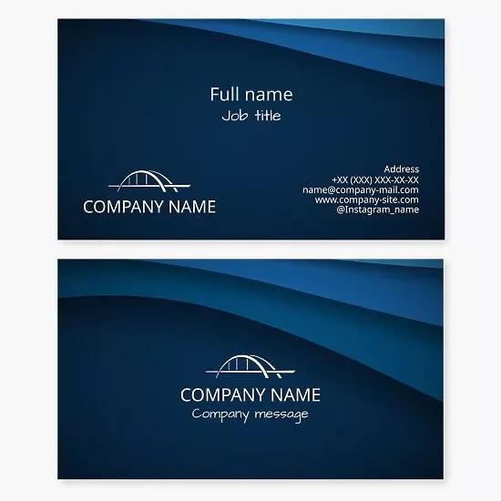 Bridge Logo | Architecture Business Card Template