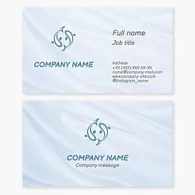 Fish Logo Business Card Template