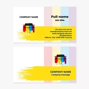 Vehicle Painting Business Card