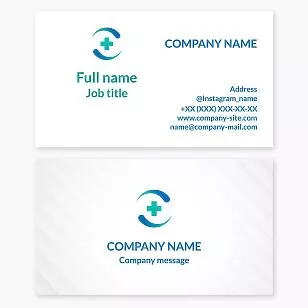 Healthcare Medical Business Card Template